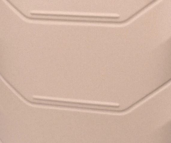 Набір валіз Bonro 2019 3 шт пластикові дорожні на колесах бежевий (42401076) | Зображення 5