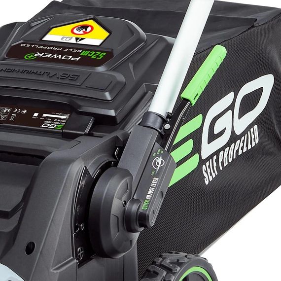 Газонокосарка акумуляторна самохідна EGO LM2135E-SP (52 см, 25-95 мм, 70 л, 56V) | Зображення 4