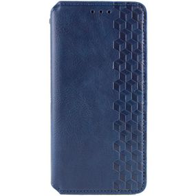 Шкіряний чохол-книжка GETMAN Cubic (PU) для Xiaomi Redmi 15C (EU) Синій