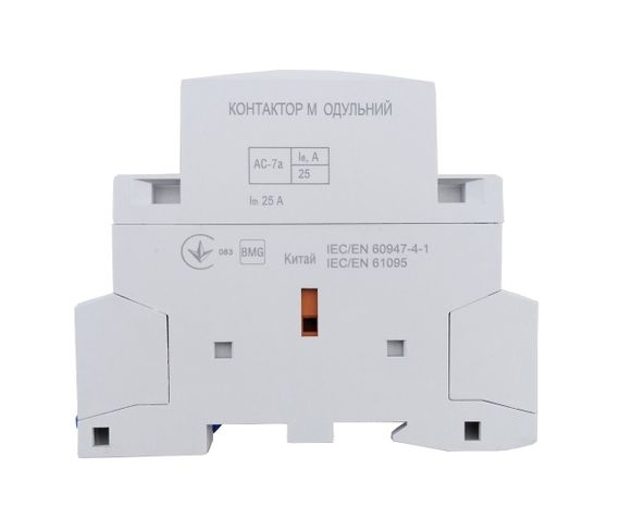 Контактор модульний КМ-2-25-40 25А 230AC 4NO 4р 2мод. Ny95503871 | Зображення 2