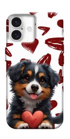 Чохол з картинкою Animals love 8 для Apple iPhone 16 (6.1")
