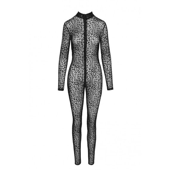 Эротичный комбинезон с леопардовым принтом XL F285 Noir Handmade sexstyle | Зображення 2