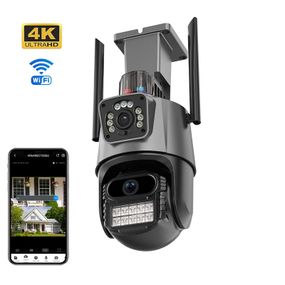Вулична охоронна WiFi камера відеоспостереження Dual Lens 8MP Anran AR-C2M-W (234568441_1135)