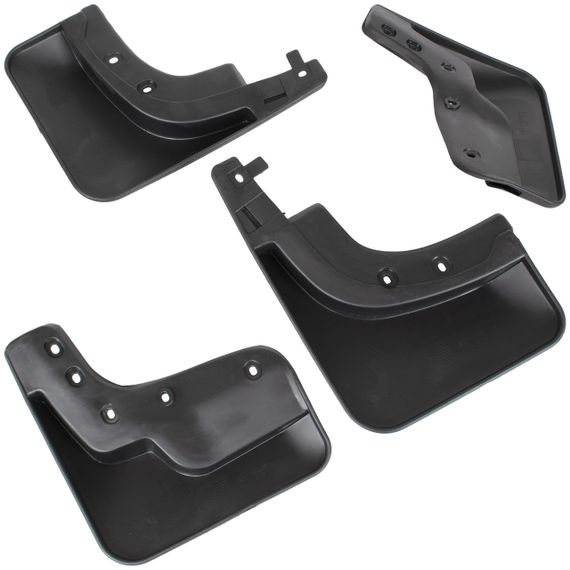 VW Tiguan (07-15) бризковики 4 шт комплект, Тігуан | Зображення 1