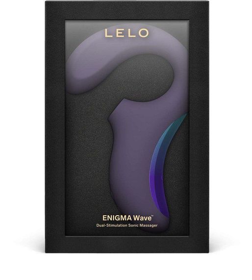Кліторально-вагінальний звуковий стимулятор LELO Enigma WAVE Cyber Purple, 3 типи стимуляції Sex Aura | Зображення 5