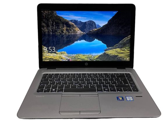 Ультрабук HP EliteBook 840 G3 / 14" (1920x1080) TN / Intel Core i5-6300U (2 (4) ядра по 2.4-3 GHz) / 8 GB DDR4 / 256 GB SSD / Intel HD Graphics 520 / WebCam / VGA / Win 10 Pro б/у | Зображення 1