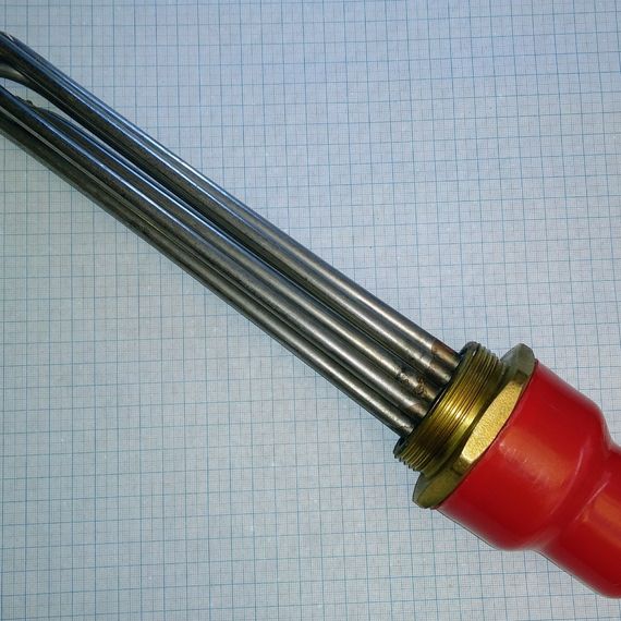 Блок Тенів 3000w, різьблення 2" (60мм) (Туреччина) для котлів, електричних систем опалення | Зображення 2