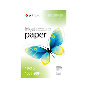 Папір 10*15см глянцевий 200г/м 100 шт ColorWay PrintPro PGE2001004R