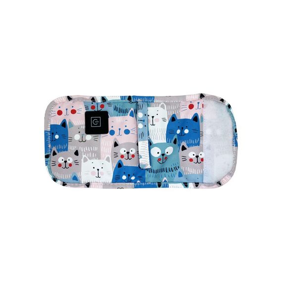 Портативный подогреватель для детских бутылочек "Котик" MGZ-0221(Blue) | Зображення 1