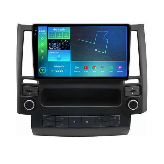 Штатна магнітола Torssen 2K Infiniti FX35 2006-2009 FL9 4+64Gb 4G Carplay DSP