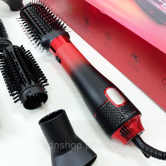 Фен електричний настінний VGR, Фен для волосся з насадками універсальний Фен гребінець з насадками ML-86