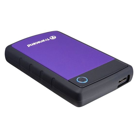 HDD накопичувач Transcend StoreJet 25H3 2TB (TS2TSJ25H3P) USB 3.0 Purple (TS2TSJ25H3P) | Зображення 1