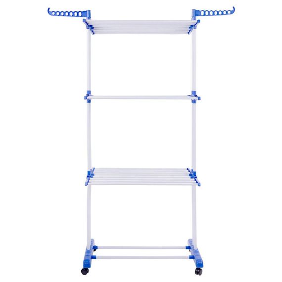 Многоярусная сушилка для белья до 40 кг  (172х73х64 см) Garment Rack With Wheels / Складная напольная сушилка | Зображення 2