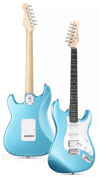 Електрогітара DONNER DST-100 Lake Blue | Зображення 1