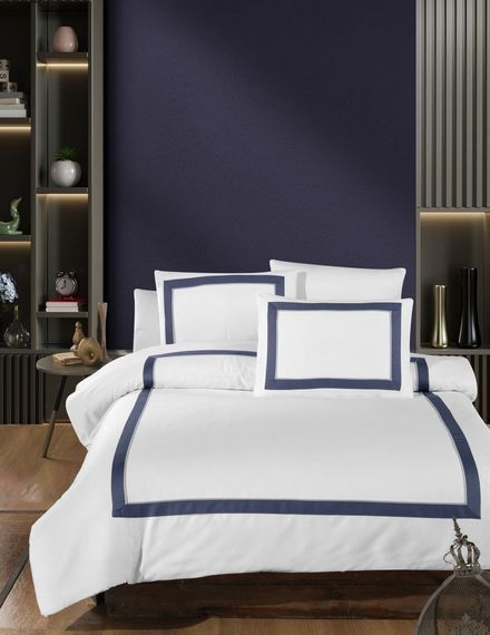 Постільна білизна First Choice Deluxe Satin 200х220 Belezza White