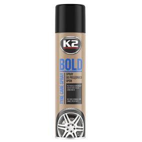 Поліроль для шин K2 Bold безбарвний аерозоль 600 мл (K1561)