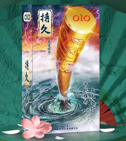 Презервативи Olo Thunder Spear, тонкі з пролонгуючим ефектом Sex Aura | Зображення 1