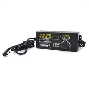 Адаптер живлення NZX-31250 з регулюванням 3-12V 10A, штекер 5, 5*2, 5, LED - індикація