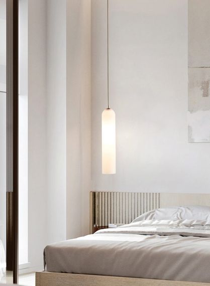 Люстра підвісна на 1 лампочку 27112 Латунь 45-200х10х10 см.