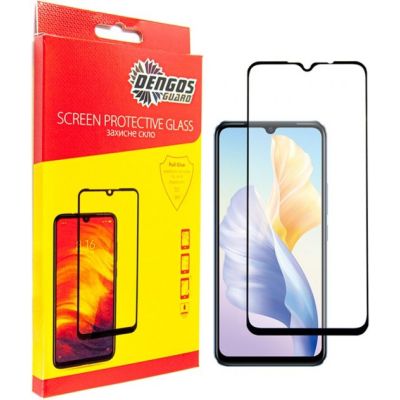 Стекло защитное Dengos Full Glue VIVO V23e (TGFG-210)