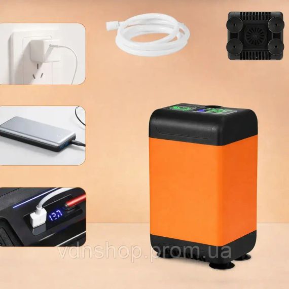 Портативний душ 3,7 В насос 4800 мАч з 3 режимами напору Outdoor shower AND XL-1402 | Зображення 4