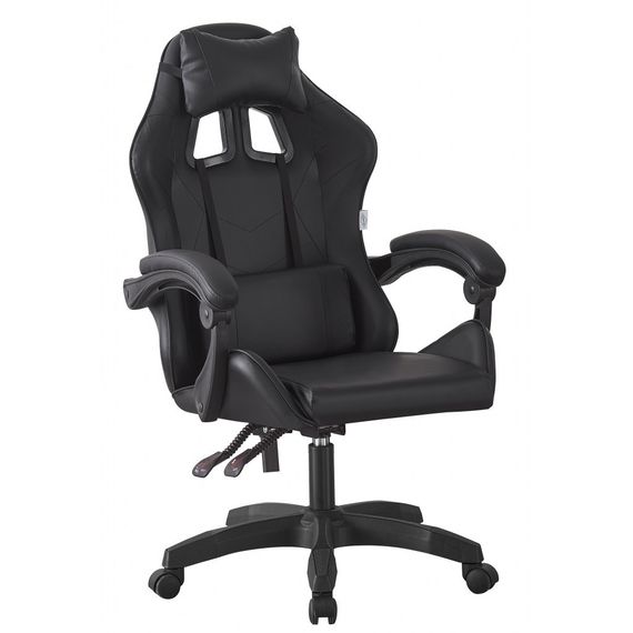 Кресло геймерское Bonro B-0519 черное игровое компьютерное 42400364