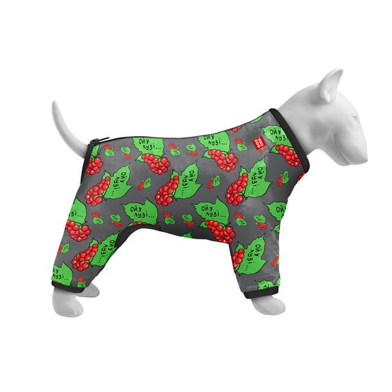 Вітровка для собак WAUDOG Clothes, малюнок "Калина", S30, В 57-59 см, С 44-46 см | Зображення 2