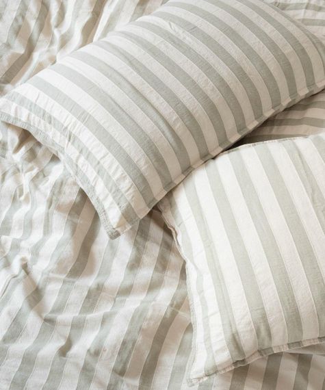 Комплект постільної білизни SoundSleep Stonewash Wood Aura євро ранфорс 200х220 см бежевий (2800004645331) | Зображення 3