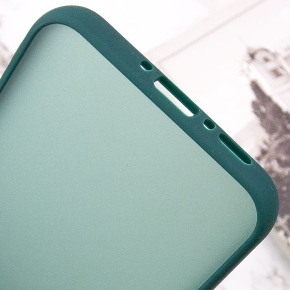 Чехол TPU+PC Lyon Frosted для Samsung Galaxy S24 Ultra Green | Зображення 5