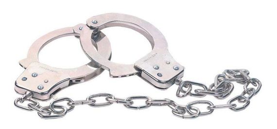 Наручники CHROME HANDCUFFS METAL HANDCUFFS W. KEY sexstyle