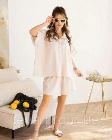 Костюм колір бежевий розміри S, M, L, XL FI_008402