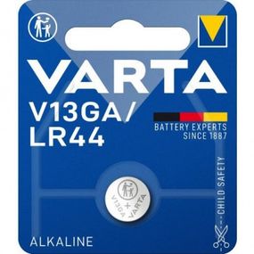 Батарейка Varta V13GA/LR44 Alkaline 1.5в, 1 шт.
