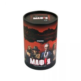 Настольная игра "Мафия" 30698 Strateg, на укр.языке, 16+, в тубусе (4823113883928)