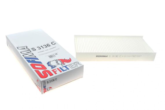 Фільтр салону Fiat Scudo Citroen Jumpy Peugeot Expert 1.6-2.0 HDi 07- S 3136 C