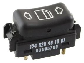 Mercedes W124 E-class (84-97) права кнопка склопідйомника, 1248204510 Мерседес