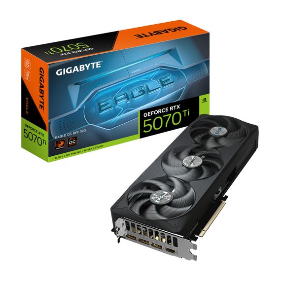 Відеокарта GIGABYTE GeForce RTX5070 Ti 16GB EAGLE OC SFF (GV-N507TEAGLE OC-16GD) | Зображення 9