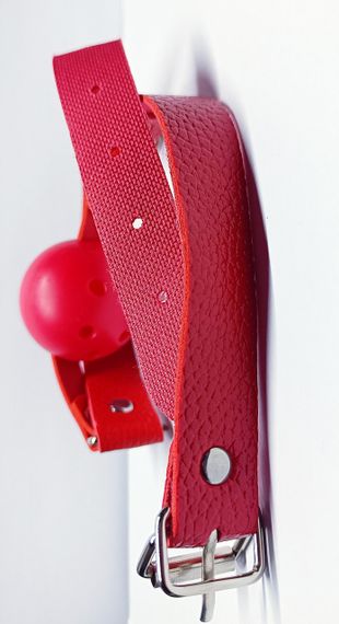 Кляп «Love Gag» цвет красный sexstyle | Зображення 4