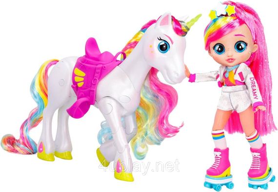 Игровой набор Кукла Дрими и единорог Рим Оригинал Cry Babies BFF Dreamy & Rym | Зображення 1