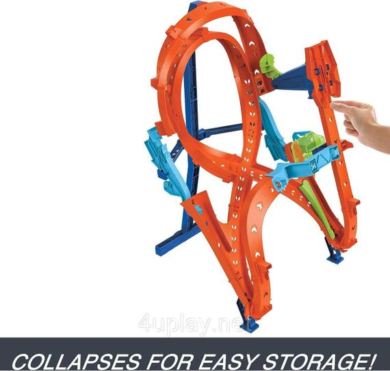 Трек Хот Вілс Вертикальна вісімка. Hot Wheels Vertical-8 Jump | Зображення 4