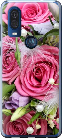 Чехол на Motorola One Vision Нежность "2916u-1782-17620"