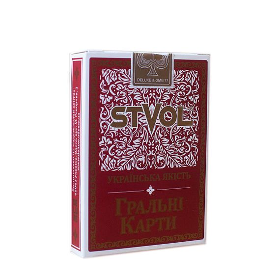 Карты игральные Deluxe (Красная) | Зображення 1