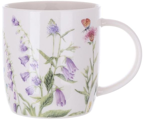 Набір 6 порцелянових кухлів Floral 320мл
