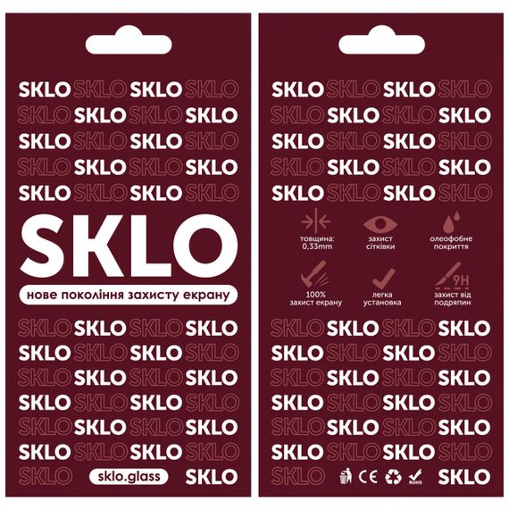 Захисне скло SKLO 3D (full glue) для Apple iPhone 7 plus / 8 plus (5.5") | Зображення 3