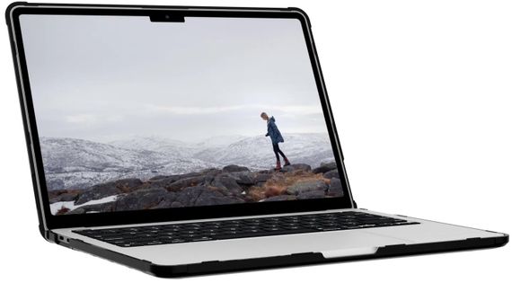 Чохол UAG [U] для Apple MacBook Pro 13' (2020-2022) Lucent, Black/Black (134006114040) | Зображення 2