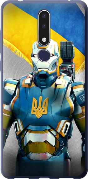 Чехол на Nokia 3.1 Plus Украинский киборг "980u-1607-17620"