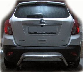 Задняя дуга AK007-2 (нерж.) для Opel Antara 2007-2024 гг