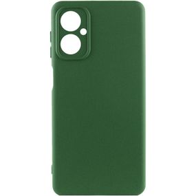 Чехол Silicone Cover Lakshmi Full Camera (A) для TECNO Spark 9 Pro (KH7n) Full camera, Зелений/Dark green