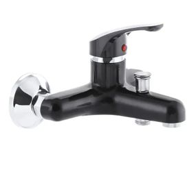 Змішувач для ванни Plamix Afina-009 Чорний (без шланга і лійки) (PM0566)