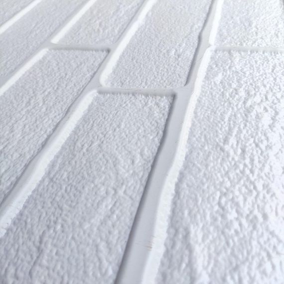 Декоративна ПВХ панель коричнево-рожева цегла 960х480х4мм SW-00001426 | Зображення 4