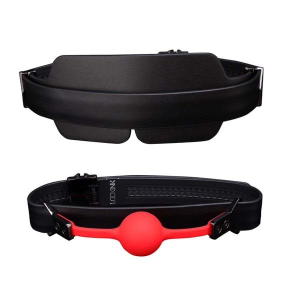 БДСМ-набір LOCKINK Moonlight Treasure Chest — Black Set Sex Aura | Зображення 4